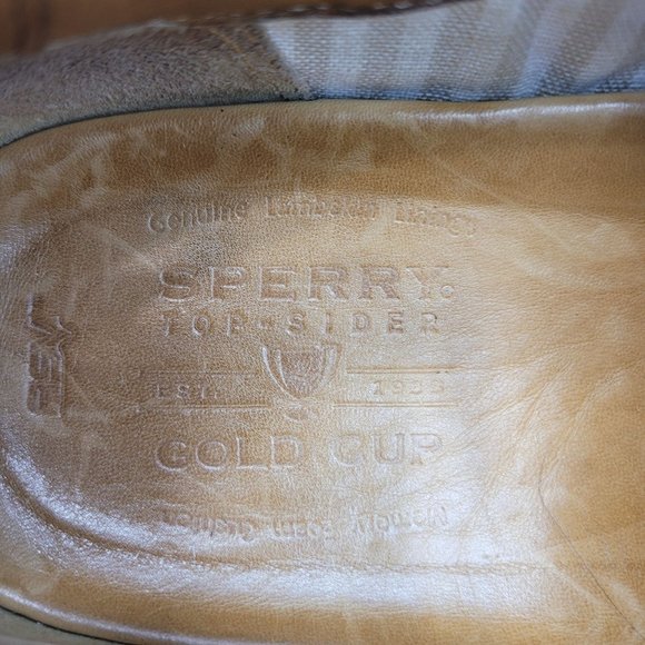 Sperry Top Sider Gold Cup Men's Sneaker STS10780 US Size 12M - Picture 8 of 9
